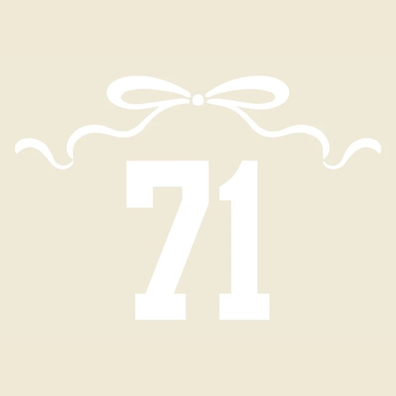 Numéro 71 noeud - 71e anniversaire