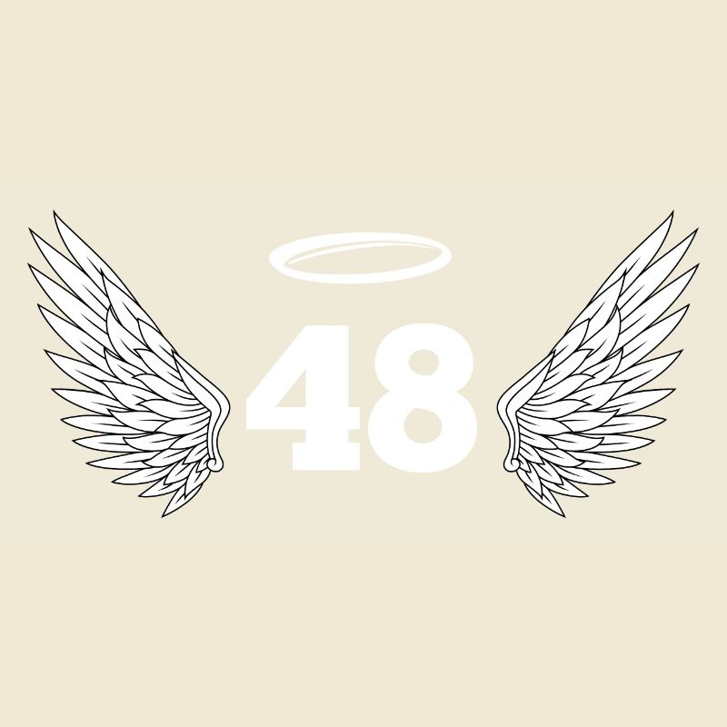 Numéro 48 ange - 48e anniversaire ailes