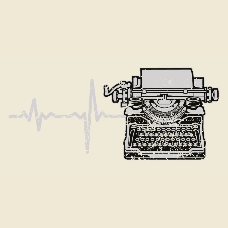 Gift Heartbeat typewriter
