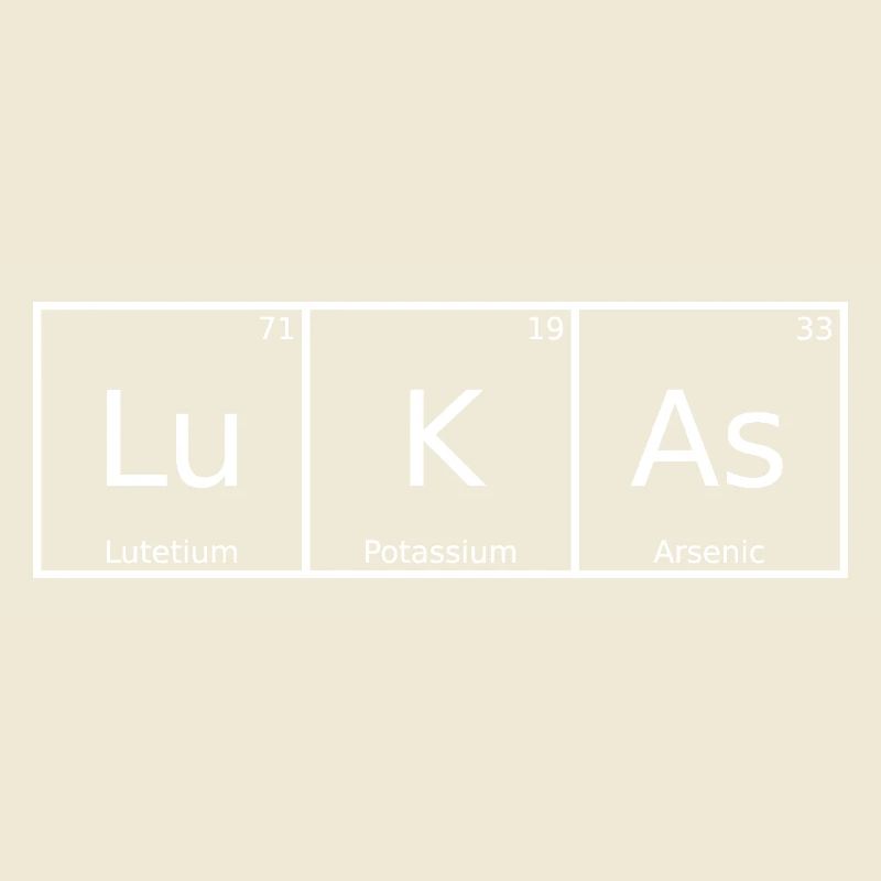 Lukas Name Vorname Chemie Periodensystem Elemente
