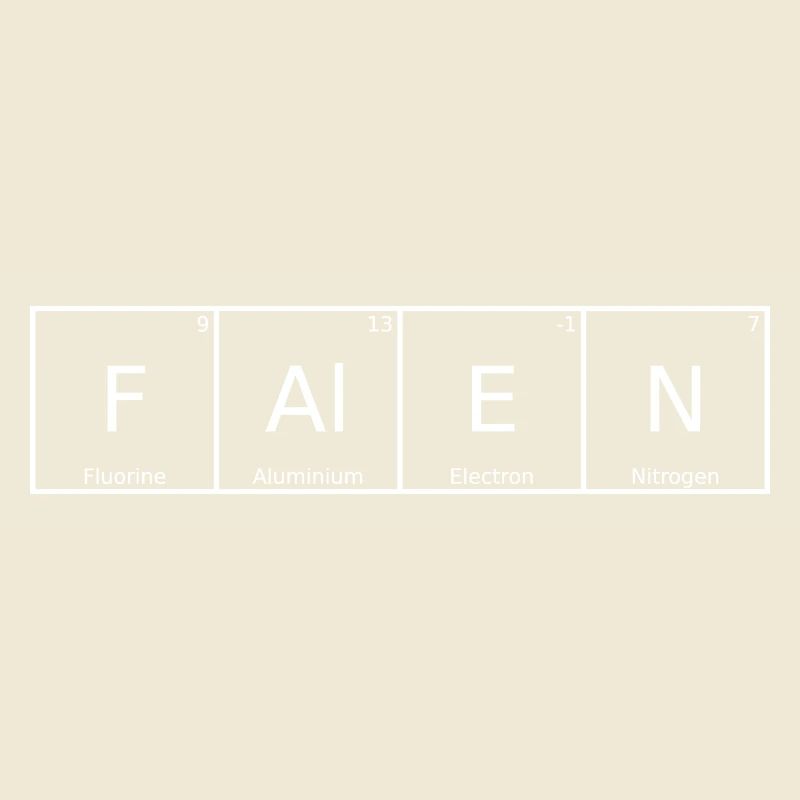Falen Name First Name Chemistry Periodic Table Elements