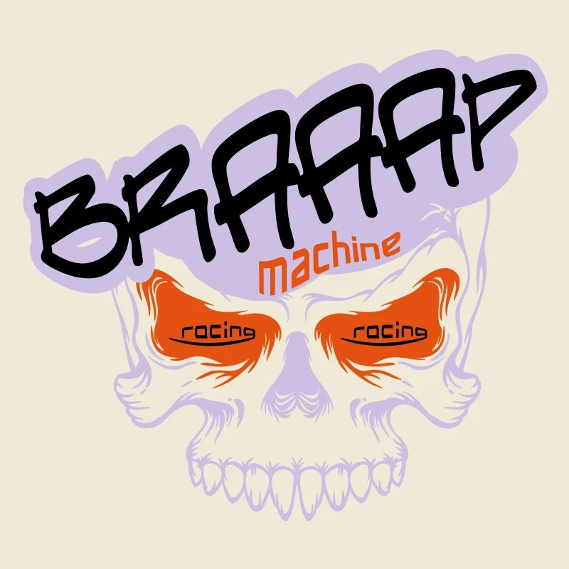 Braaap BIG Skull