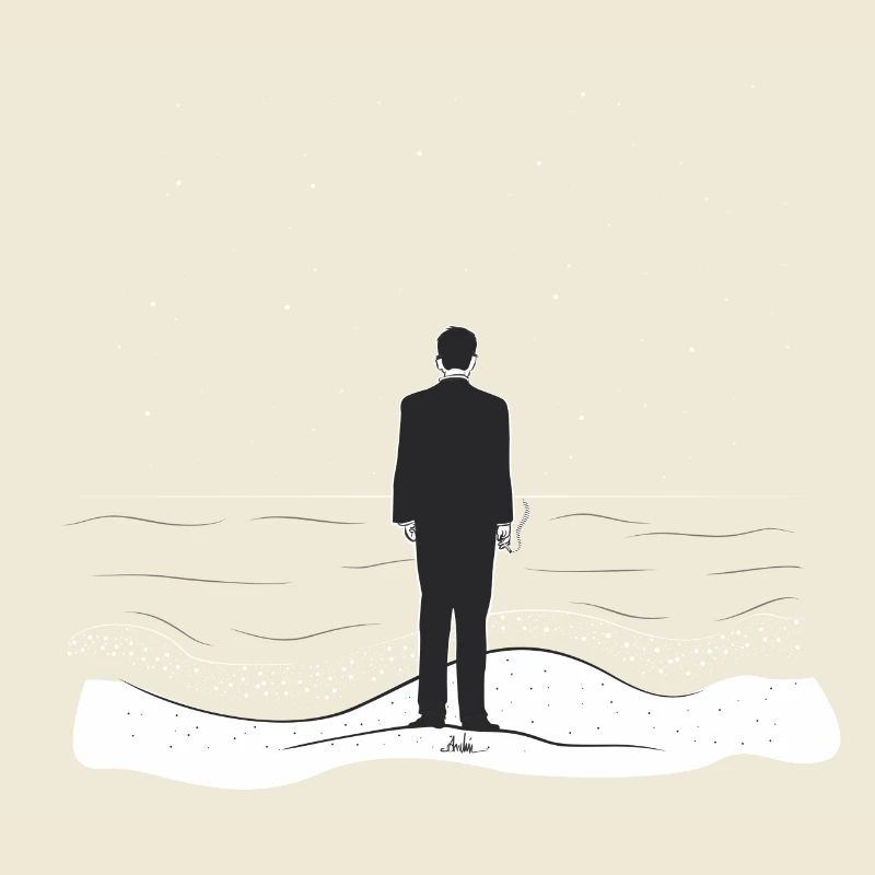 Mann und das Meer