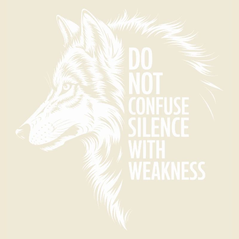 Wolf Silence Strength