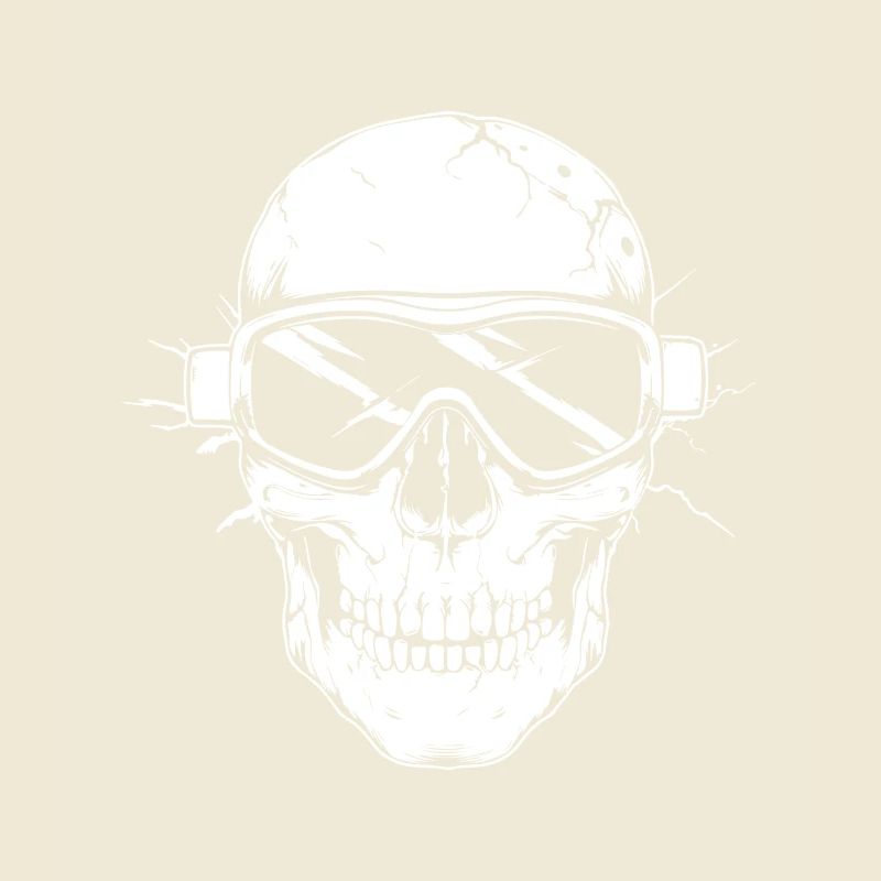 Ski Lunettes de ski Skeleton