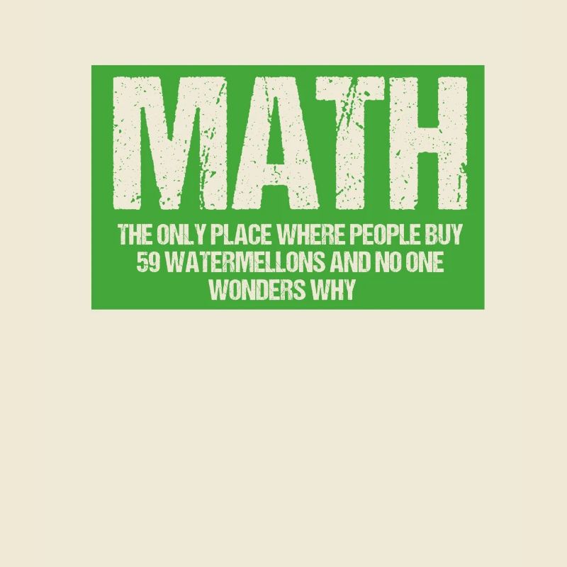 Funny Math - Cadeau - Chemise