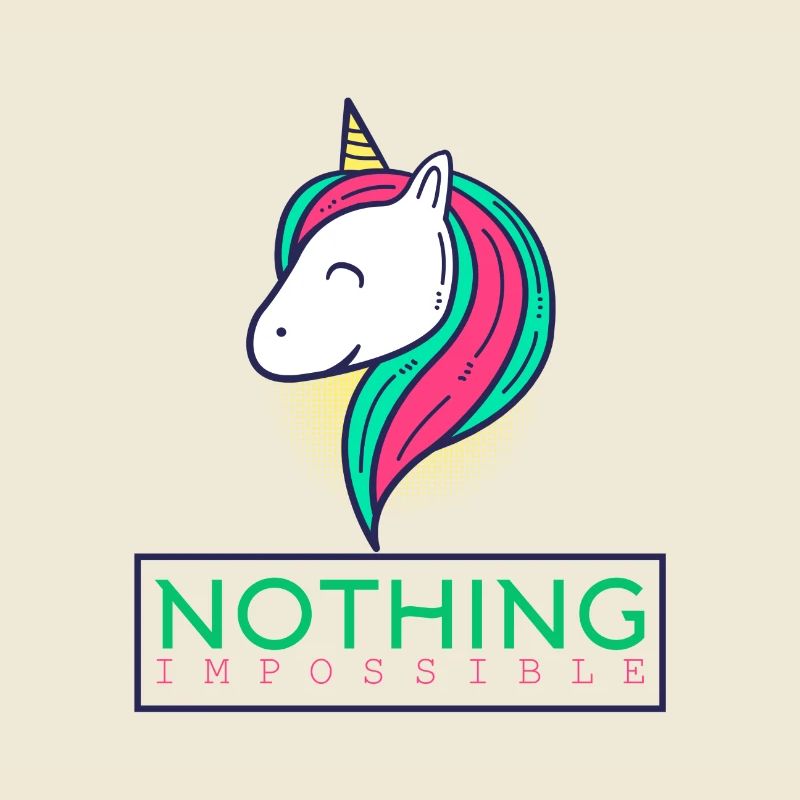 Nichts unmögliches Shirt - Einhorn-Geschenk
