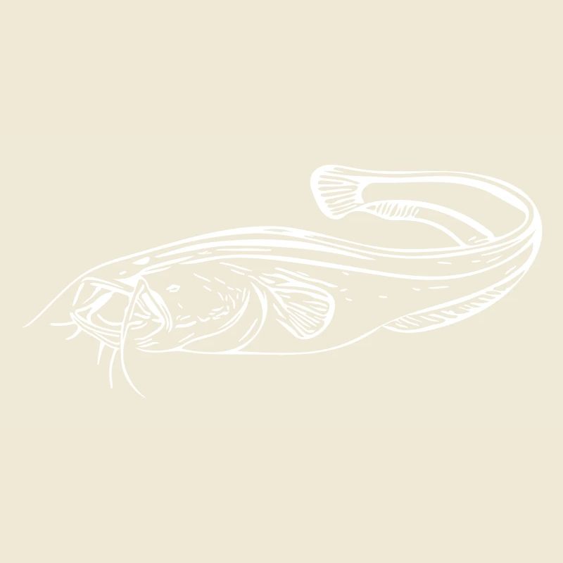 Poisson-chat - pêcheur