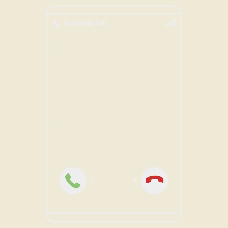 Eingehender Anruf - Incoming Call