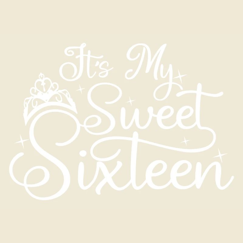 C’est mon doux seize 16e anniversaire 16 ans