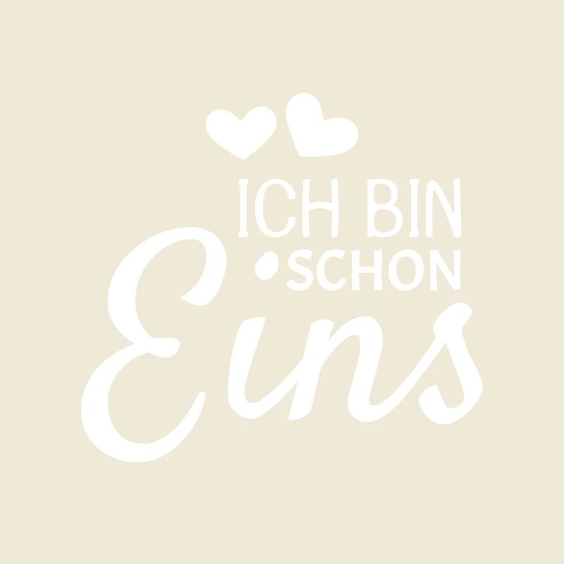 1 Geburtstag Ich bin schon Eins