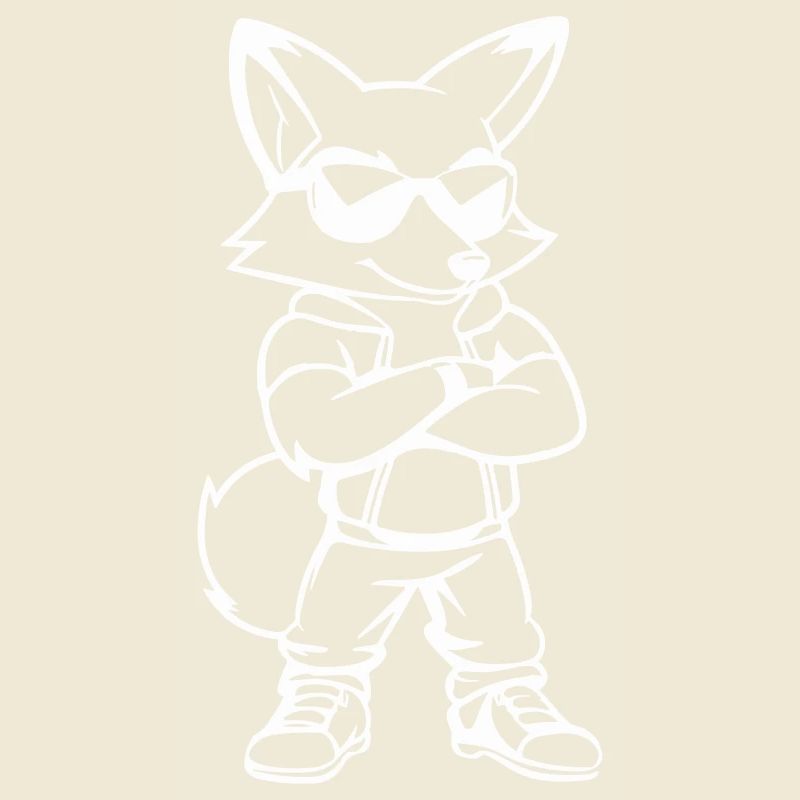 fuchs comic sonnenbrille