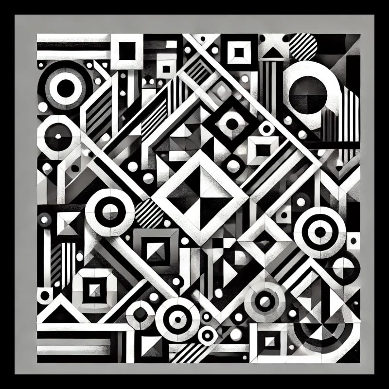 Schwarz-Weißes Chaos