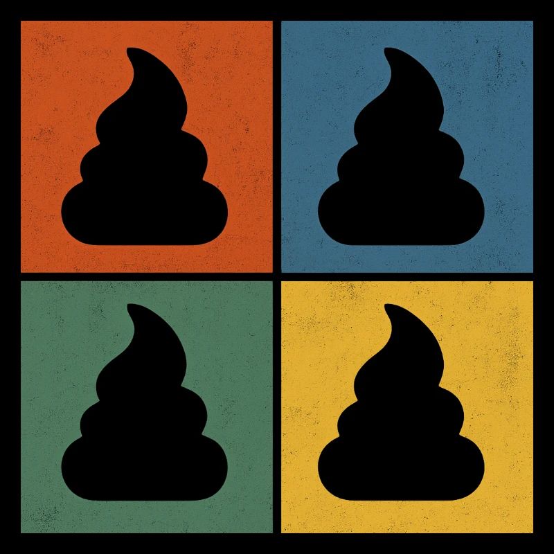 Caca Pop Art – Coloré et ironique