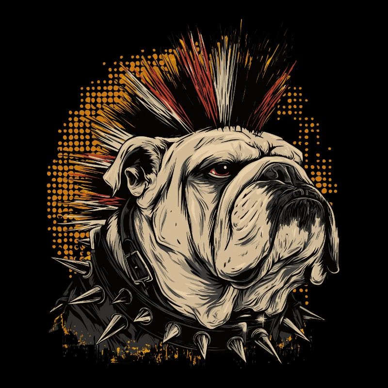 Bouledogue anglais Punk