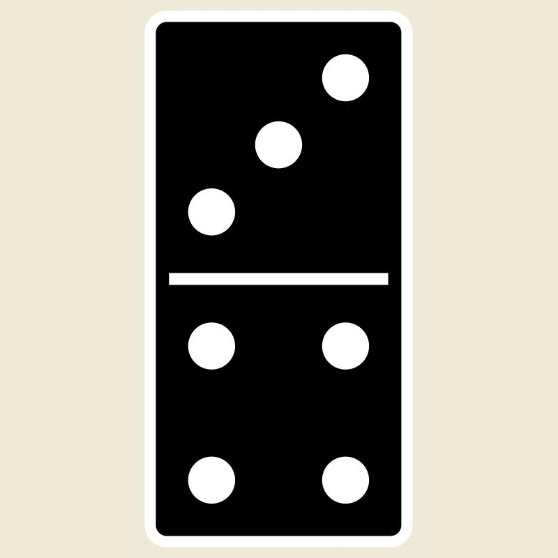 DOMINO STONE 3:4 - VARIABLE COLOR - VECTOR DESIGN!