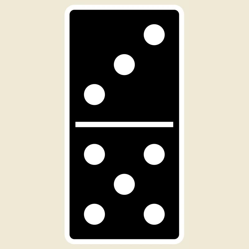 DOMINO STONE 3:5 - VARIABLE COLOR - VECTOR DESIGN!