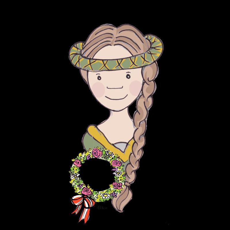 Fille médiévale