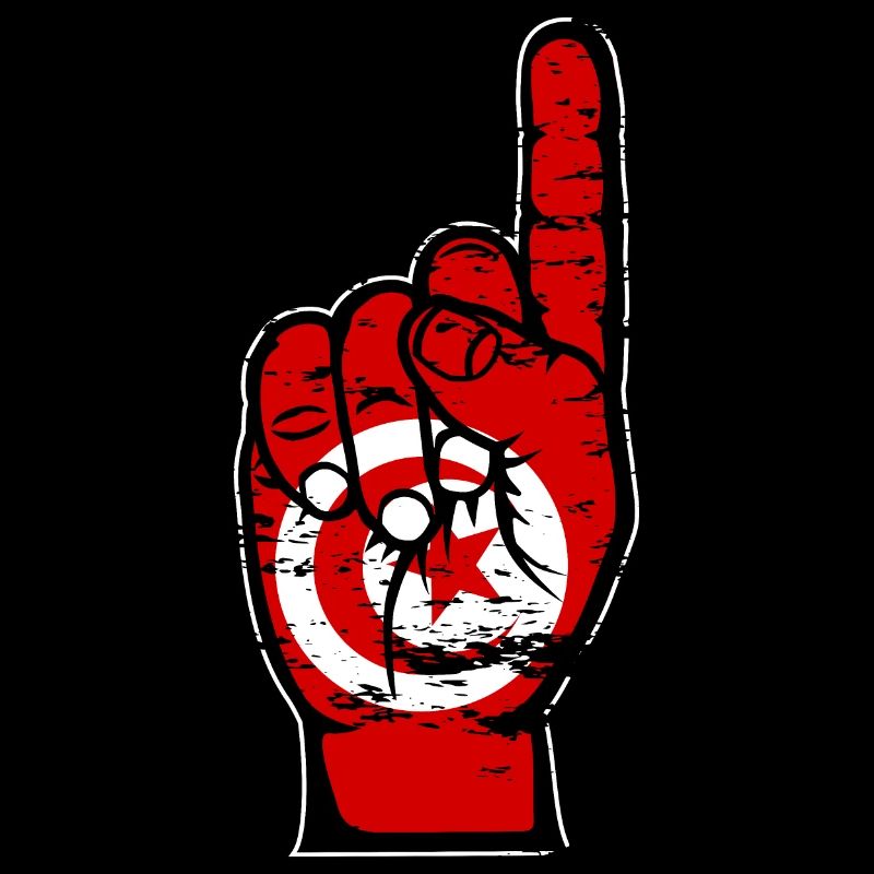 Drapeau tunisien numéro 1 utilisé