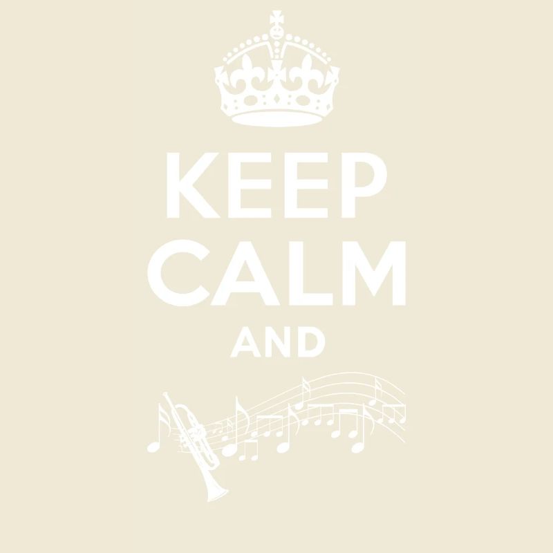 Keep Calm - Trompete