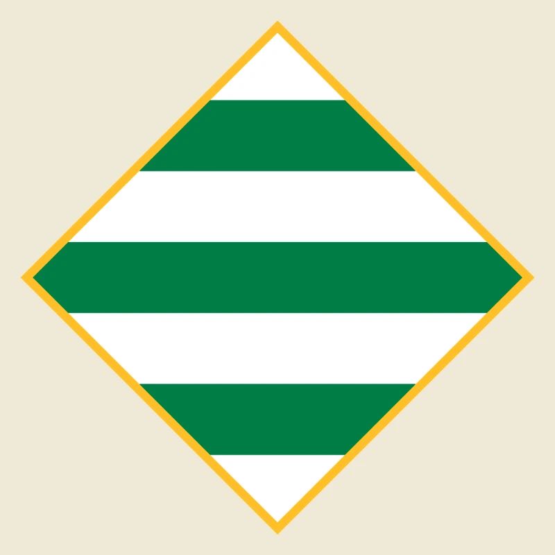 Vert et blanc