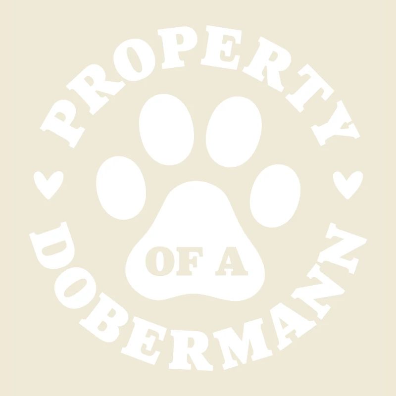 Eigentum eines Dobermanns