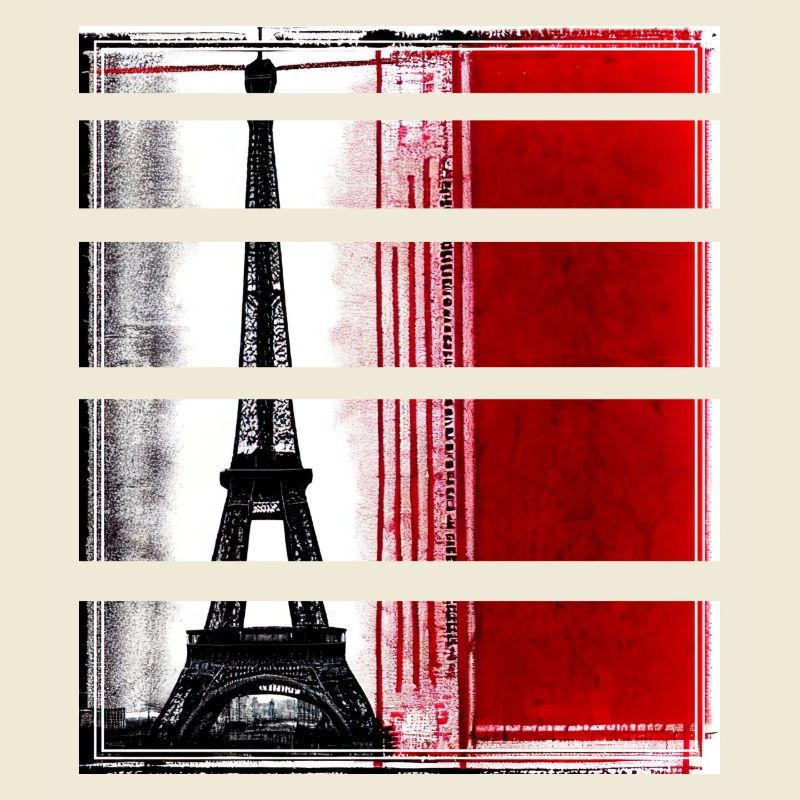 Paris Tour Eiffel Style Décontracté Moderne