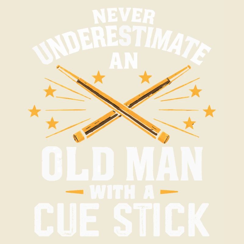 Never Underestimate an Old Man with a Cue Stick