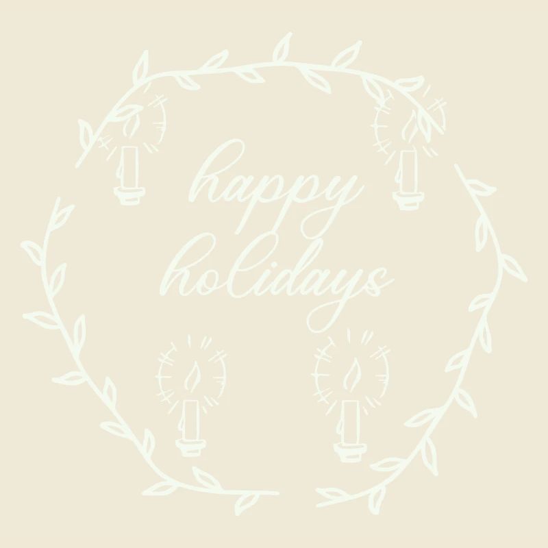 Avent Advetskranz Joyeuses Fêtes