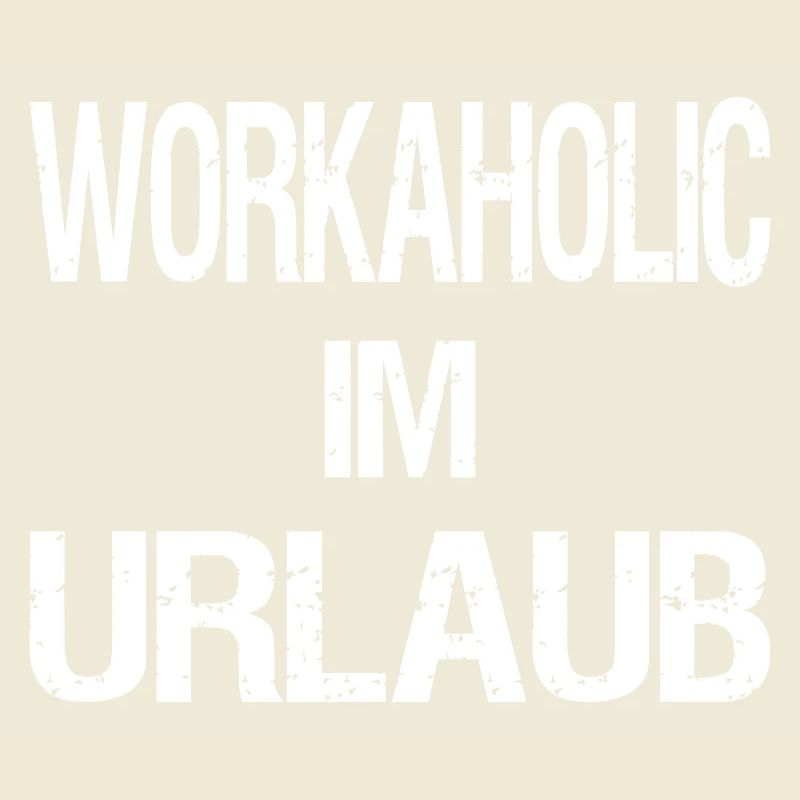 Workaholic im Urlaub