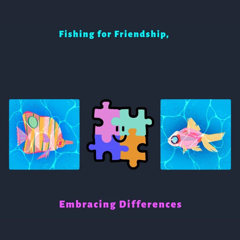 Pêcher l’amitié Accepter les différences