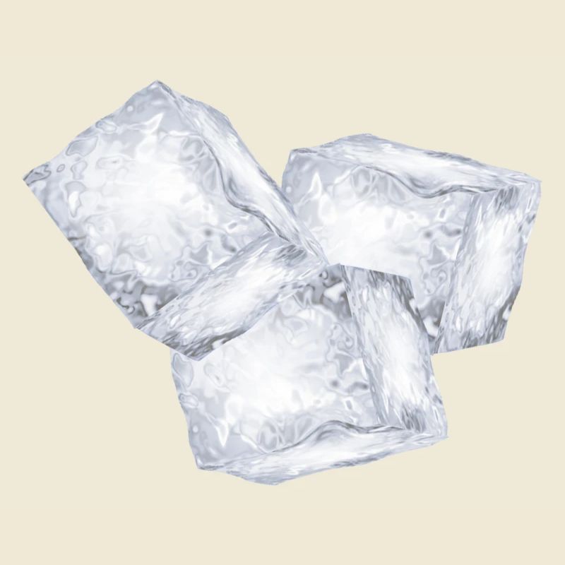 Trois glaçons
