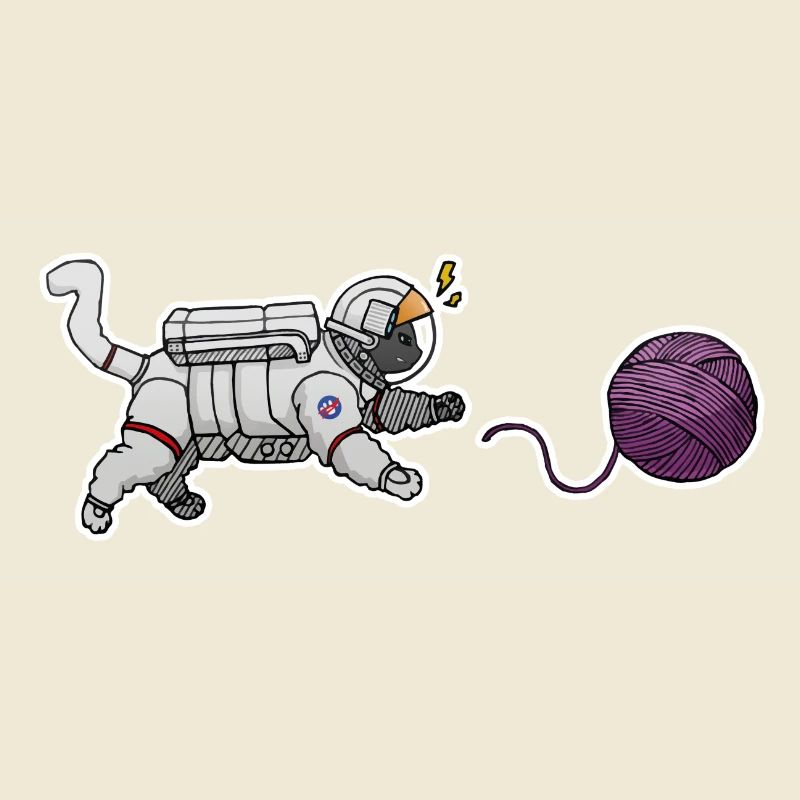 Astronaut cat
