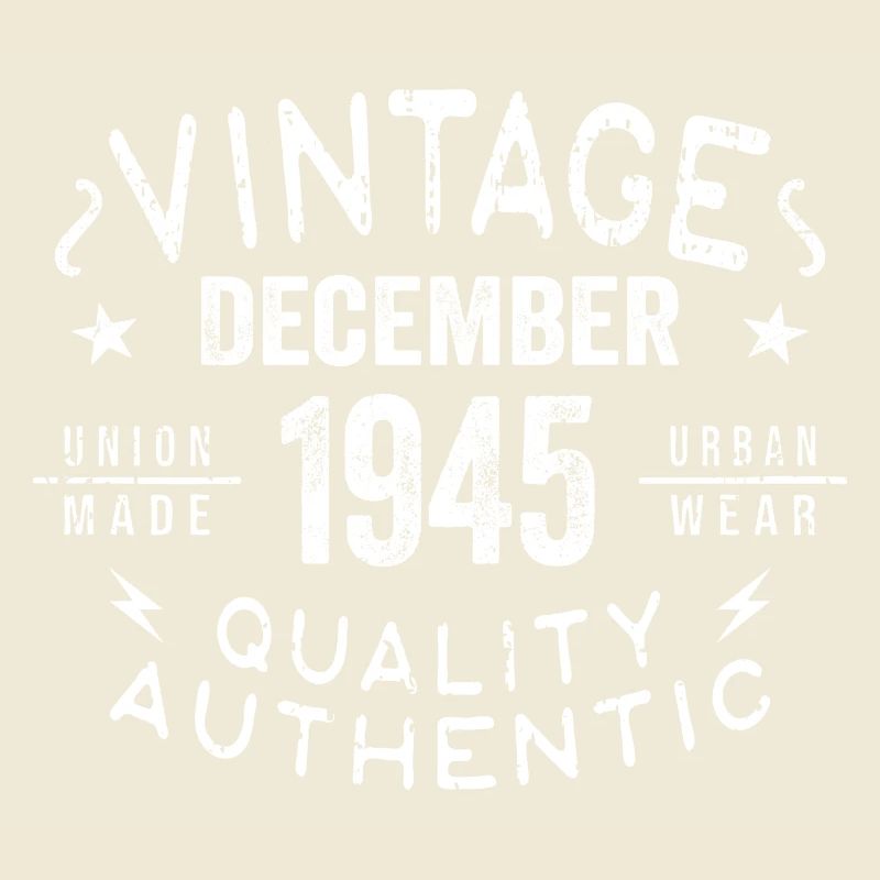 December 1945 - Great since December 1945