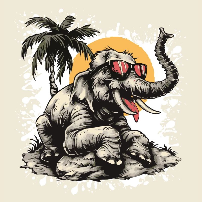 Elephant Island Palm Tree