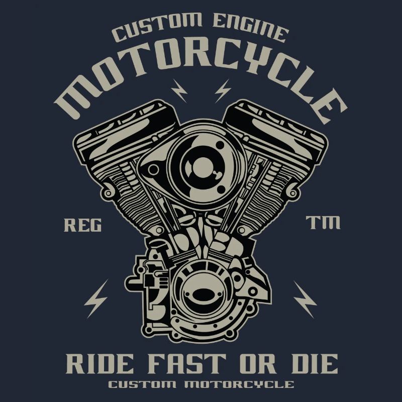 Motorcycle engine conversion Chopper Custom Engine