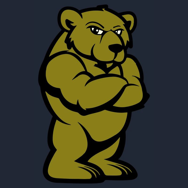 Bär Comic Braunbär