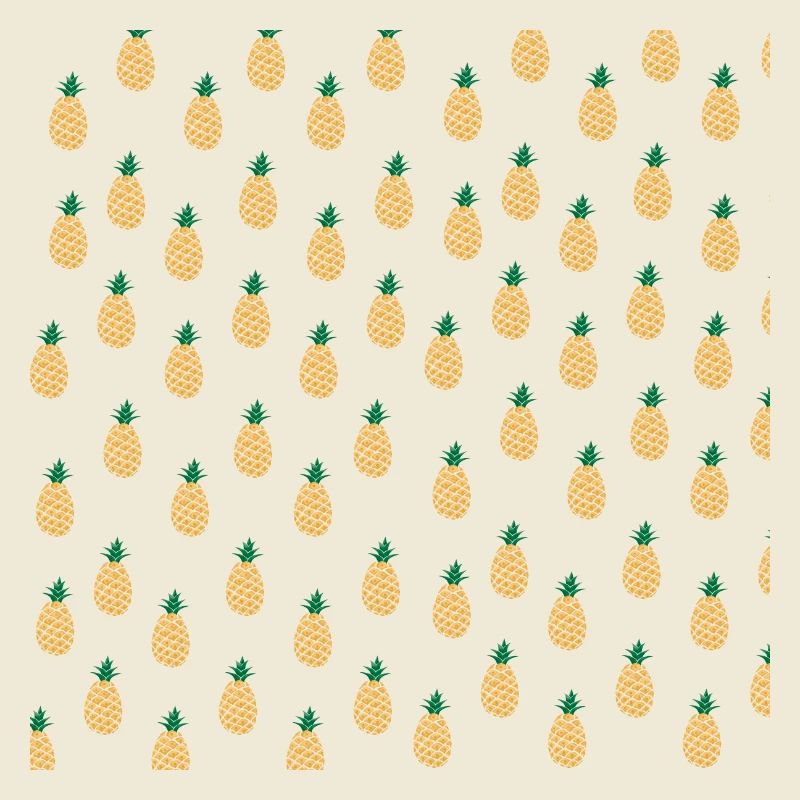Pineapples Pattern, Tropical Fruit Lover Gift