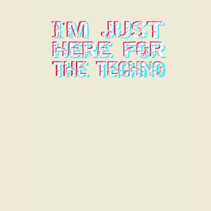 Techno je suis seulement ici pour la techno