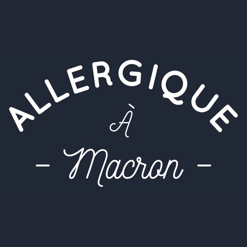 Allergique à Macron