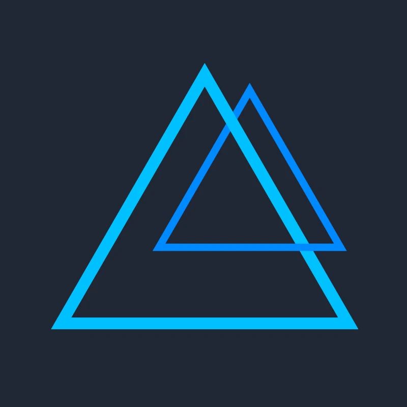 Force pyramids in blue