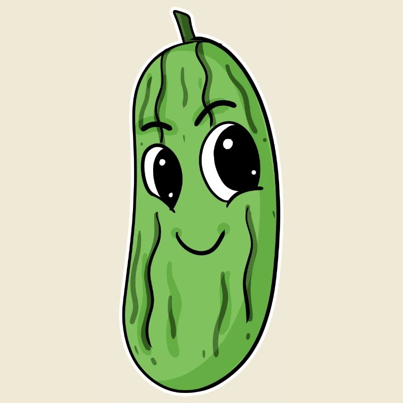 Motif de concombre