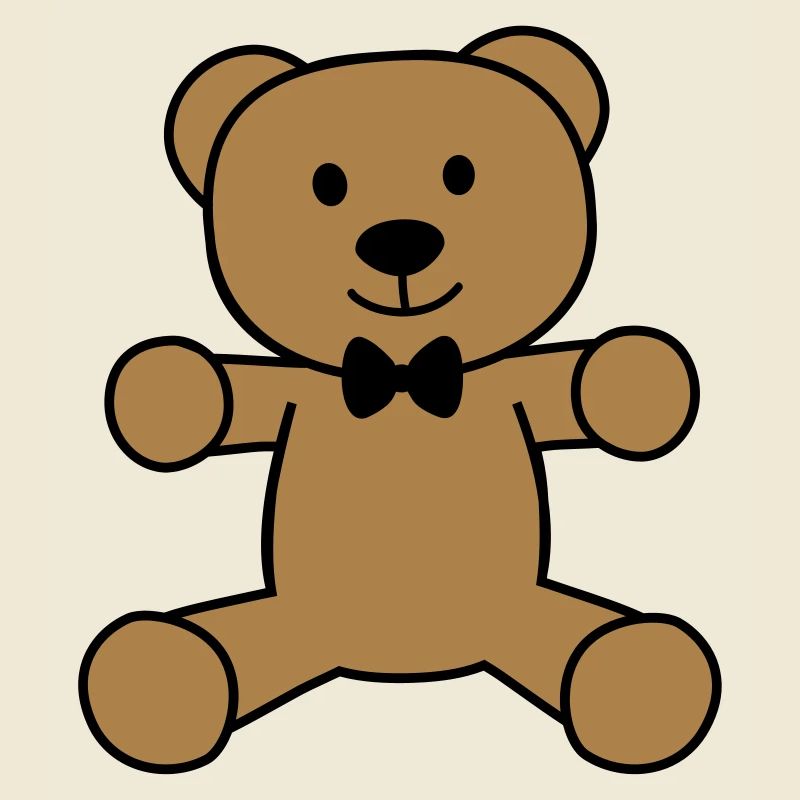 teddy bear with bow tie