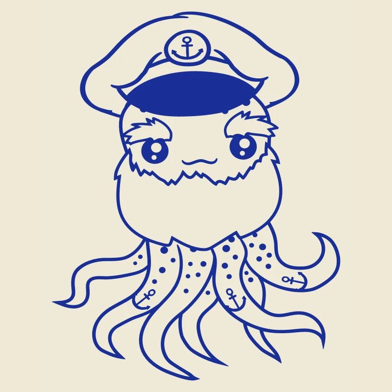 Vieille pieuvre Pieuvre Céphalopode Capitaine Calmar