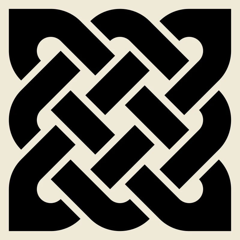 Celtic Square Knot - solid