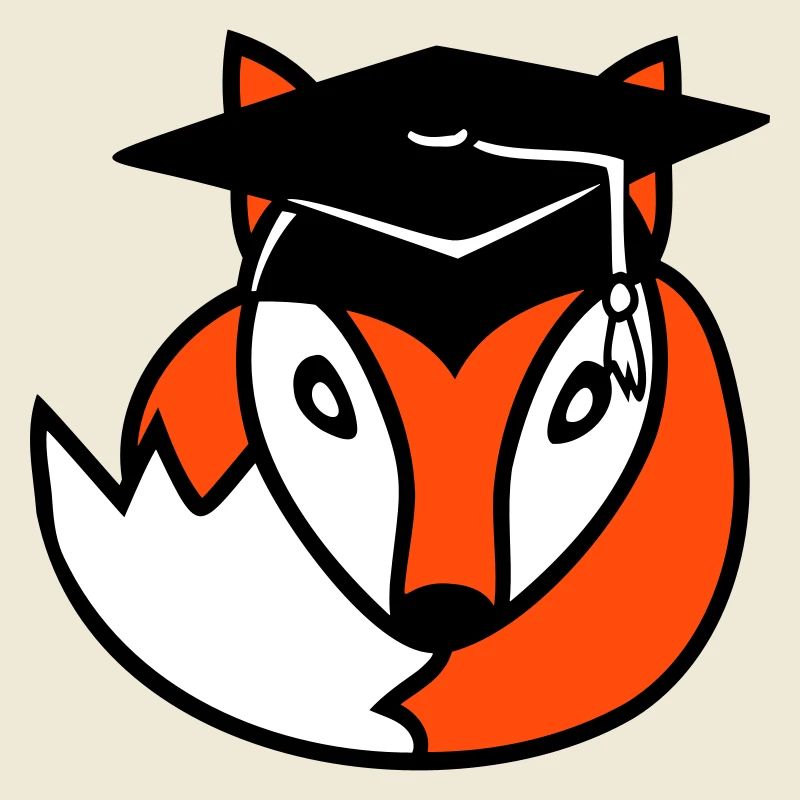 Fuchs Abitur Schulabschluss Zeugnisse College Hut