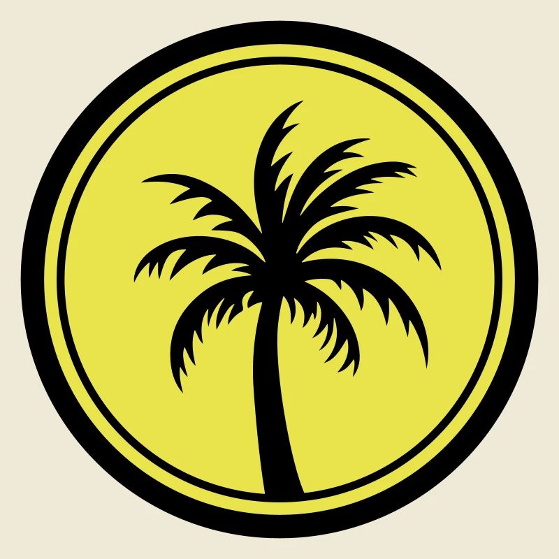 Palm Tree Holiday Icon