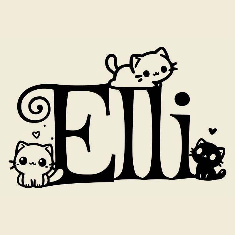 Elli nom Prénom Nom du chaton
