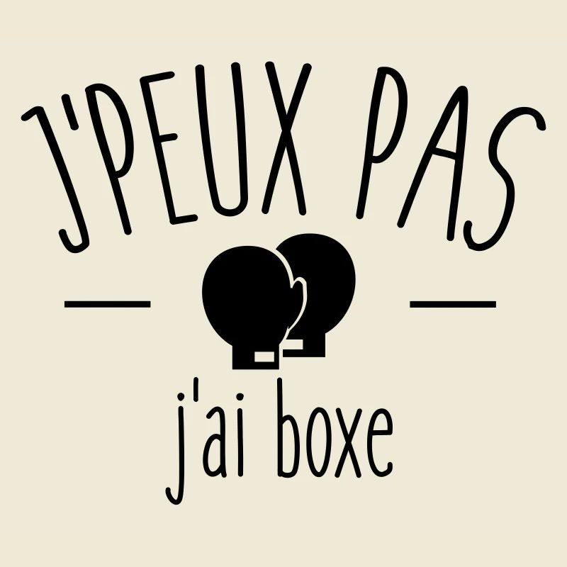 Je peux pas j'ai boxe
