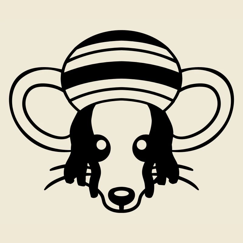 Mouse Raggae Jamaica Hat Rasta Lure Chill Hat
